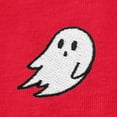 thumbnail image 2 of Dalix Ghost Embroidered Soft Cotton Short Sleeve T Shirt Womens in Red XL X-Large, 2 of 5
