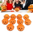 thumbnail image 1 of TruCo o Trato Cubierta de Dulces, Cubo de Calabaza Pequeña 10pcs DiverTido Regalo de Plástico Portátil para Fiesta de Halloween, 1 of 7