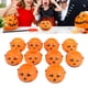 thumbnail image 1 of Truco o Trato Cubierta de Dulces, Cubo de Calabaza Decorativo de PlásTiCo Portátil Pequeño Inodoro Con Para La Fiesta de Halloween, 1 of 7