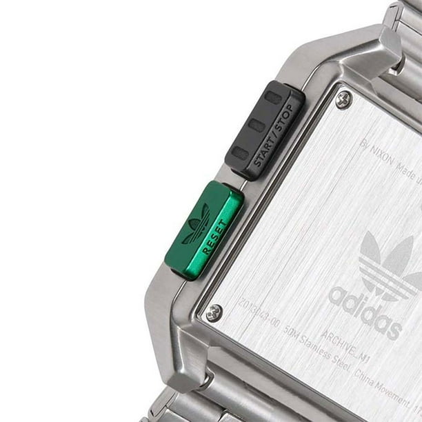 Reloj Adidas Unisex Archive M1 Plateado Z01 3043