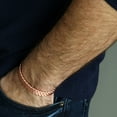 thumbnail image 2 of 1 Pc Pure Copper Bracelet Twisted Flat Solid Cuff Bangle Arthritis Pain Relief, 2 of 7