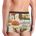 thumbnail image 5 of Bingfone Autumn In The Forest Welcome Fall Men'S Underwear - Casual Stretch Boxer Briefs-Small, 5 of 9