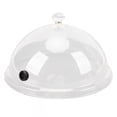 thumbnail image 1 of Transparent Cocktail Smoker Dome, Smoking Cloche Lid for Plates, Dishes, Bowls, Suitable for Kitchen, Restaurant or BBQfor Smoking Infuser,for Smoking Generator Machine, 1 of 7