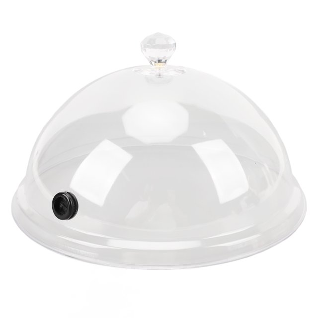 Transparent Cocktail Smoker Dome, Smoking Cloche Lid for Plates, Dishes, Bowls, Suitable for Kitchen, Restaurant or BBQfor Smoking Infuser,for Smoking Generator Machine