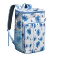 thumbnail image 1 of Sac à Dos Design Floral Rétro de Ferme - 20L Grande Capacité, Léger et Portable pour Voyage, 1 of 3