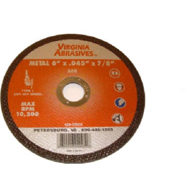 Golden Virginia 9 Of Virginia Abrasives Part # 412-58080 Hook & Loop Aluminum Oxide Discs 5" 