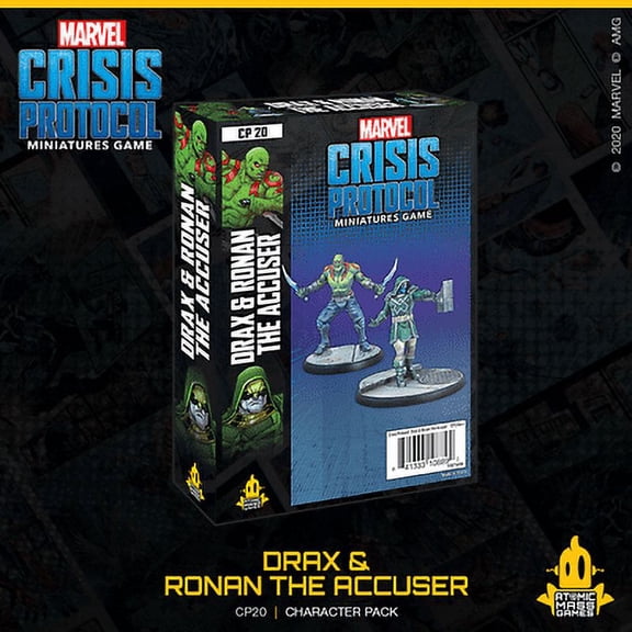 Marvel Crisis Protocol Drax and Ronan the Accuser AMG CP20