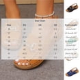 thumbnail image 3 of Bkhluea Women Chain Buckle Wedge Ankle Strap Sandals Slip On Comfortable Footwear For Casual Outdoor Party Daily Activities, 3 of 7