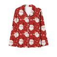 thumbnail image 5 of Puntoco Conjuntos de pijamas cómodos para mujer, pijamas de manga larga con pantalones largos para mujer y hombre, ropa de casa sexy para mujer, 5 of 5