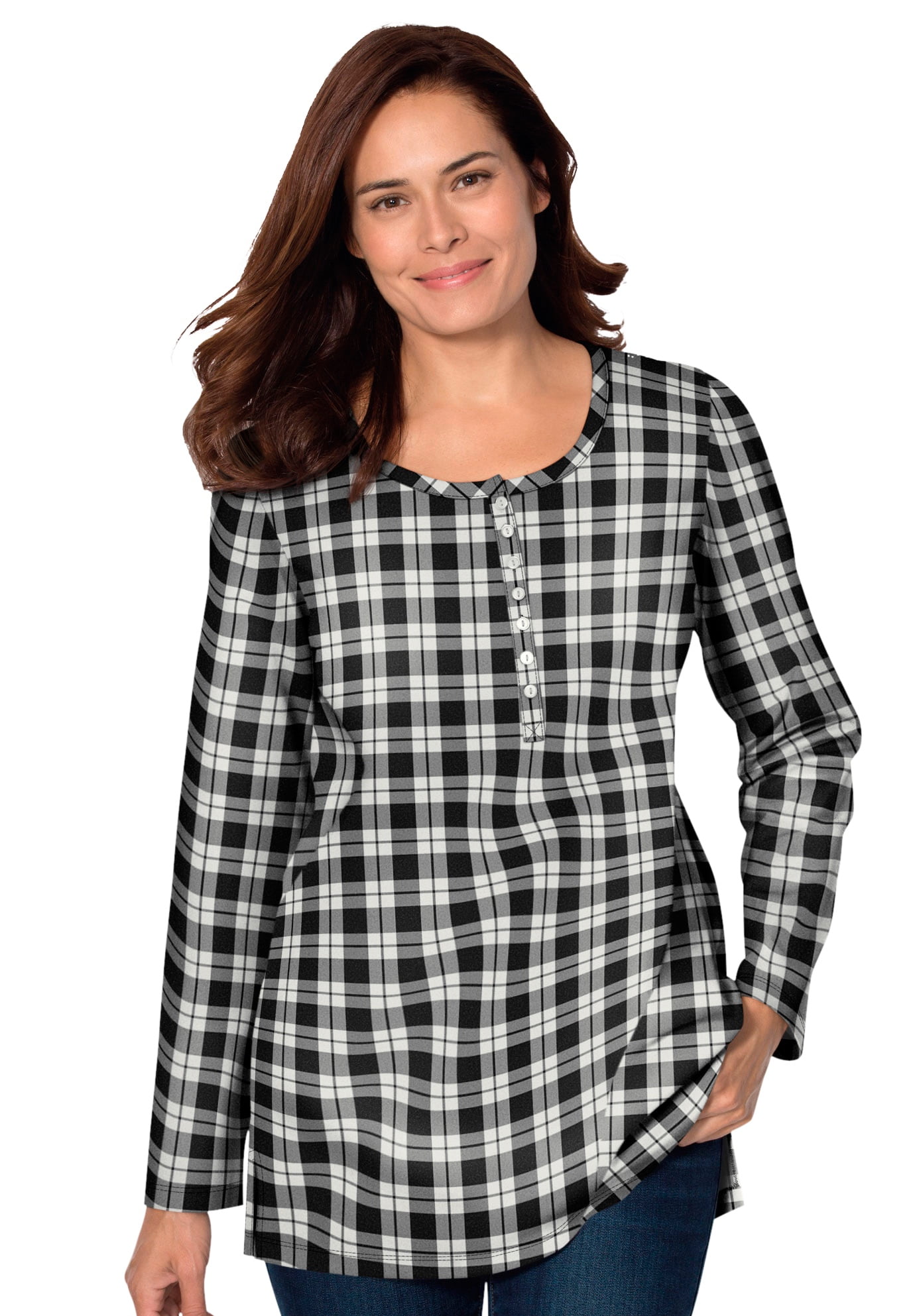 Woman Within Perfect Collection! Women's Plus Size Perfect Printed