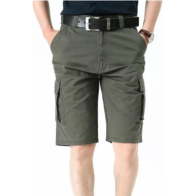 Bermuda Shorts Hombre Casual Verano Playa Múlti Bolsillos