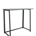 thumbnail image 2 of Simple Collapsible Computer Desk Black, 2 of 7