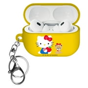 Sanrio AirPods Pro 2 Case Key Ring Keychain Holder Strap Hole Hard AirPods Pro 2nd Generation 2022 Cover - Hello Kitty Teddy Bear