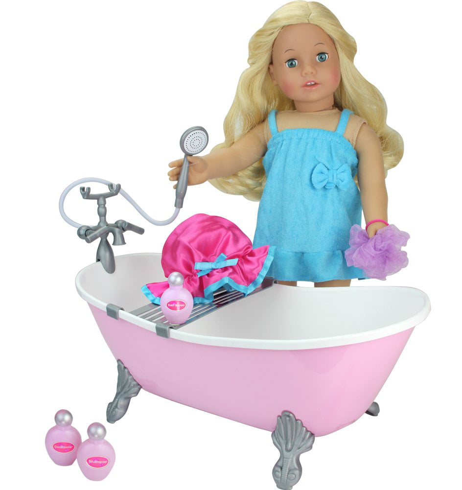 Sophia S 18 Inch Doll Bathtub With, Bubble Bathtub For Dolls