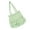 Light Green, variant on Women Shoulder Bag Drawstring Handbag All-matching Underarm Bag Korean Styles Armpit Bag Ruffle Plaids Commuting Bag