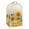 thumbnail image 2 of HELLHERO Daisy Sunflowers Coffee Machine Dust Cover with Hand Strap Univesal Polyester, 2 of 5
