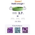 thumbnail image 4 of Cuencos de cerámica para perros Slow Feeder LE TAUCI, 700 ml, para razas medianas y grandes, 4 of 6