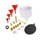thumbnail image 5 of Kit de embudo de genérico antiderrames de 19 piezas con adaptadores, accesorios para automóviles, kit de purga de radiador a prueba de Embudo rojo, 5 of 8