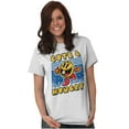 thumbnail image 3 of Retro Cute Hungry Funny PACMAN Game Women's Graphic T Shirt Tees Brisco Brands S, 3 of 6