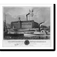 thumbnail image 2 of Historic Framed Print, The Howe machine co's factory, Bridgeport, Co., 17-7/8" x 21-7/8", 2 of 9