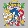 thumbnail image 2 of Mens Sonic the Hedgehog Classic Trio Pose Lightweight Hoodie, 2 of 4