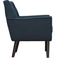 thumbnail image 2 of Modway Fauteuil d'Appoint en Tissu Rembourré Style Mid-Century Modern en Azur, 2 of 4