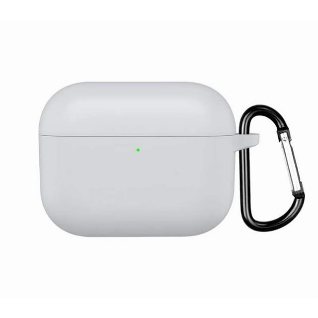 GadgetCom Replacement Case Compatible with Apple AirPods Pro 3 , Shockproof Silicone Cover Earbuds Pouch Shell With Carabiner