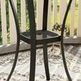 thumbnail image 4 of Vicllax Outdoor Round Small Bar Table Metal Modern Style for Garden Balcony (Diameter 27.6"), 4 of 6
