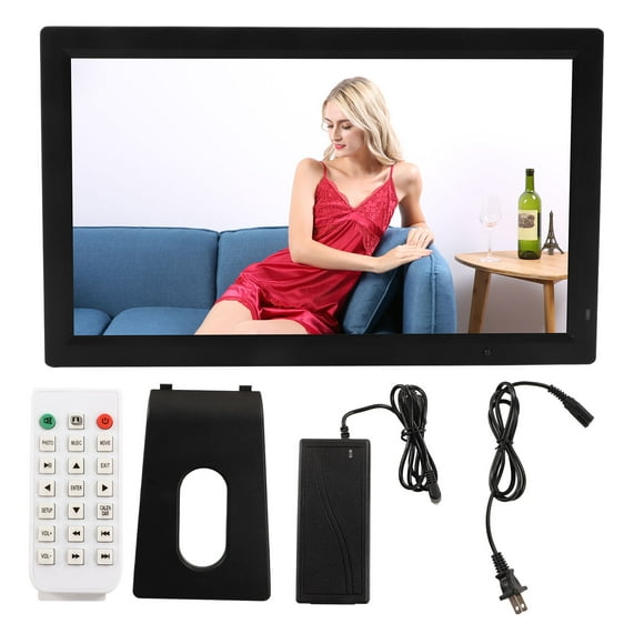 Electronic Photo Album,24in Digital Photo Frame Digital Picture Frame Digital Photo Frame Luxury Finish