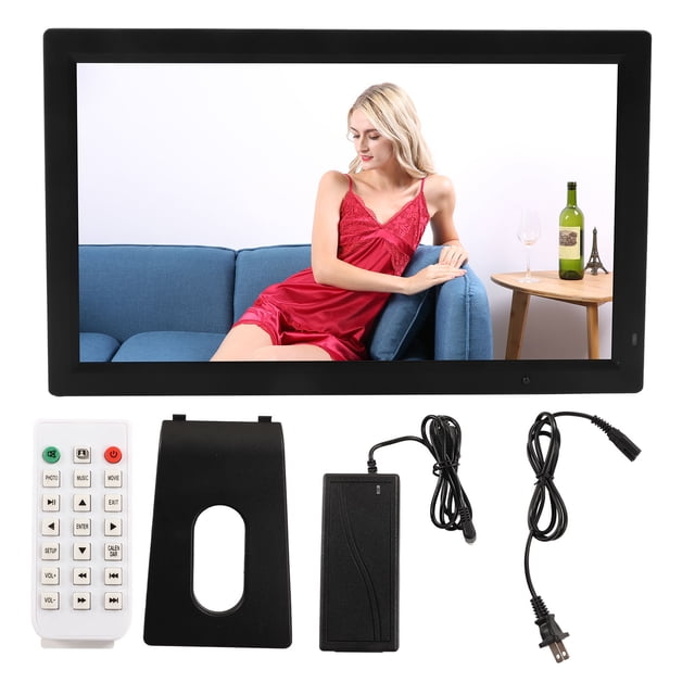 Electronic Photo Album,24in Digital Photo Frame Digital Picture Frame Digital Photo Frame Luxury Finish