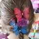 thumbnail image 5 of Pinzas para el pelo con diseño de mariposa de Bla Current para mujeres, niñas y bebés, con purpurina realista (12 unidades), 5 of 7