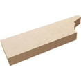 thumbnail image 6 of Ekena Millwork 2"W x 6"H x 20"L Monterey Woodgrain TimberThane Rafter Tail, Primed Tan, 6 of 6