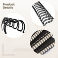thumbnail image 3 of 100 Pcs Wire Binding Spines, 3/8 Inch Double Loop Wire Binding, 2:1 Pitch Binding Wire, Rings for Binders, Metal Coil Design for File or Notebook Binding, 3 of 5