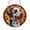 Acrylic 3.5 Inch, variant on Spotted Dog Window Hanging Decor, Stained Glass Style Fantasy Animal Suncatcher, Decorative Glass Panel for Windows