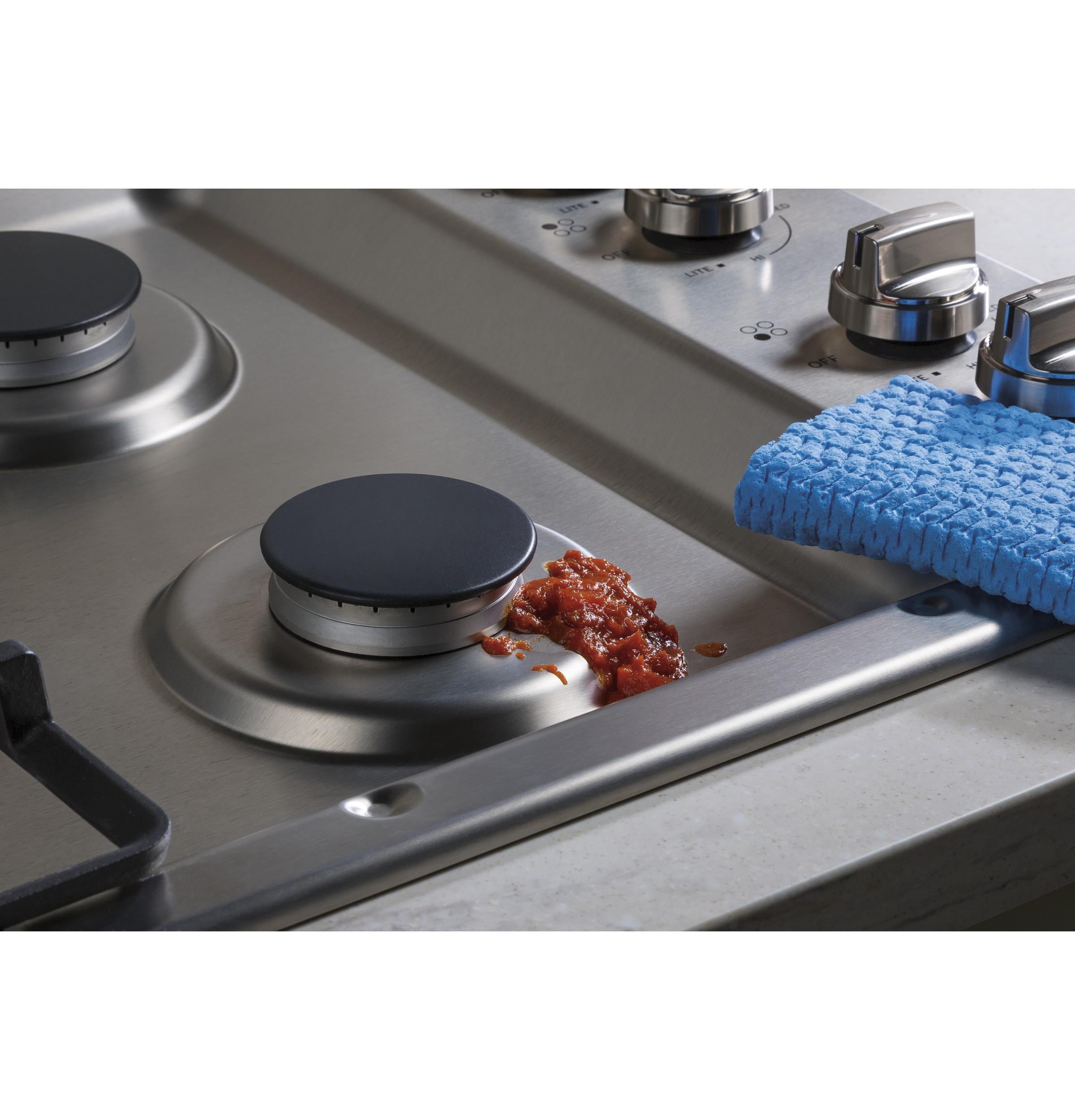 GE JGP3030SLSS 30 inch Stainless 4 Burner Gas Cooktop
