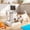 Gray, variant on Automatic Dog Cat Feeder and Water Dispenser Combo, Dog Food Storage Container, Large Capacity Pet Food and Water Station with Integrated Bowl for Small Medium Pets Puppy Kitten
