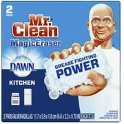 Mr. Clean Magic Eraser Kitchen & Dish Scrubber 2 ea (Pack of 4)