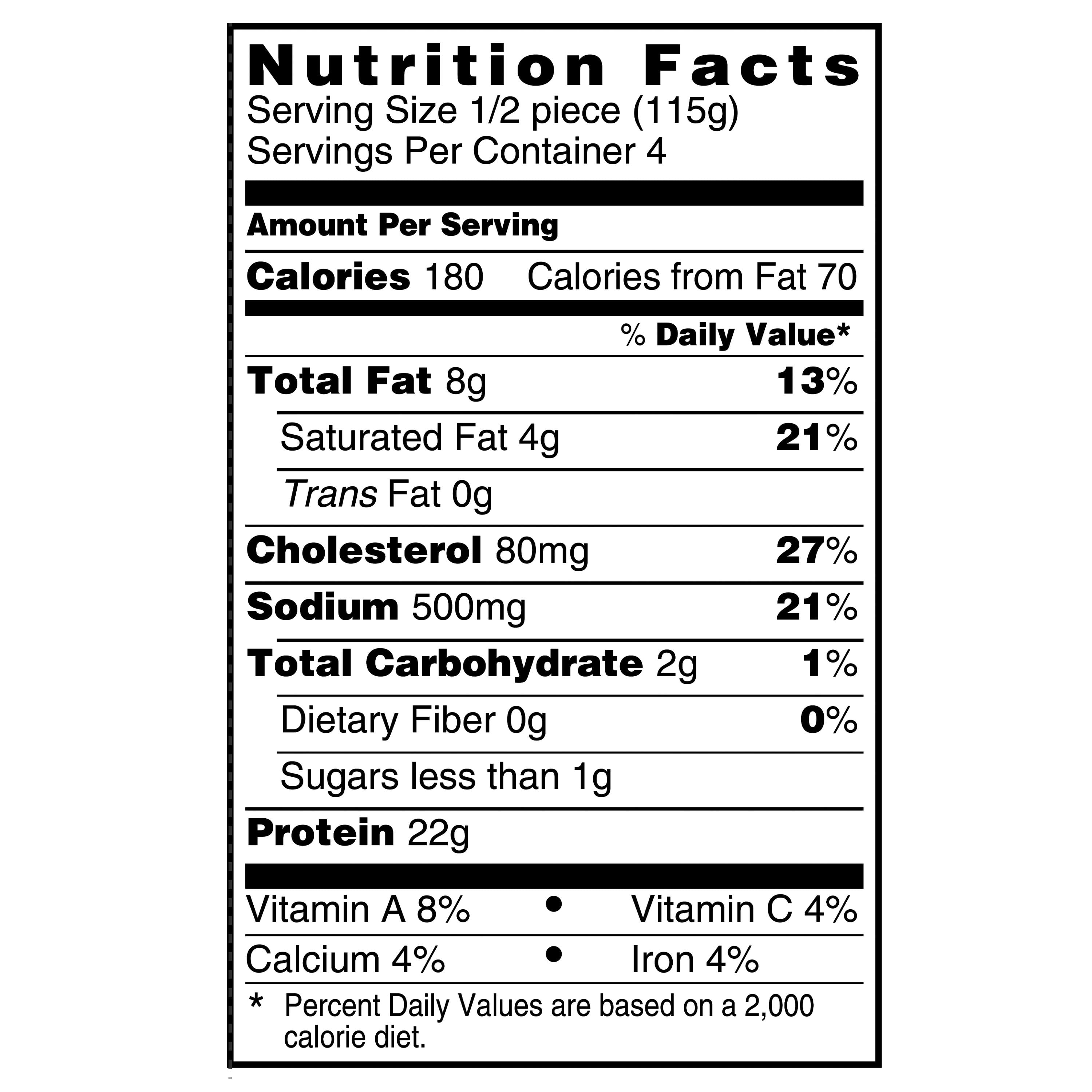 Marketside Chicken Breast Stuffed with Spinach and Feta Cheese, 2 Count, 16.2 oz (Fresh)