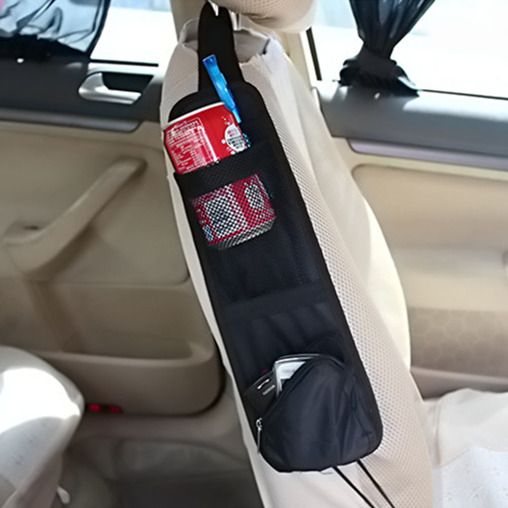 Car Seat Side Storage Organizer Interior Multi-Use Bag Pocket 