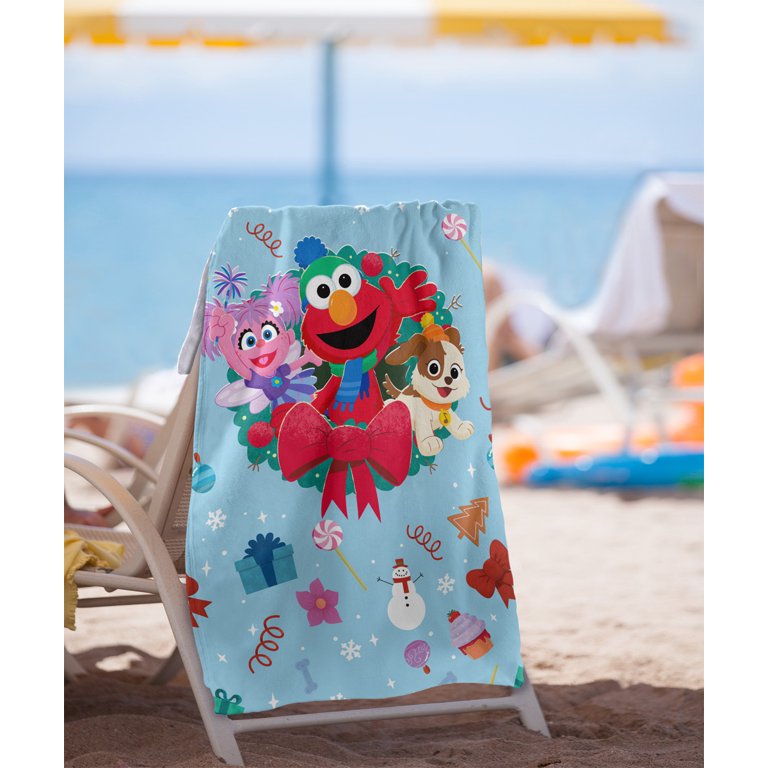 Sesame Street Furry Friends Forever Elmo Abby Wreath Kids Beach
