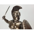 thumbnail image 4 of 13.25 Inch Spartan Warrior with Sword and Hoplite Shield Figurine, 4 of 6