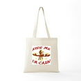 thumbnail image 5 of CafePress - Kiss Me I'm Cajun Too Tote Bag - Unisex Canvas Tote Bag, Beige, 1-Piece, 5 of 6