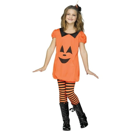 Pumpkin Romper Girls Child Halloween Costume (Best Halloween Pumpkins Ever)