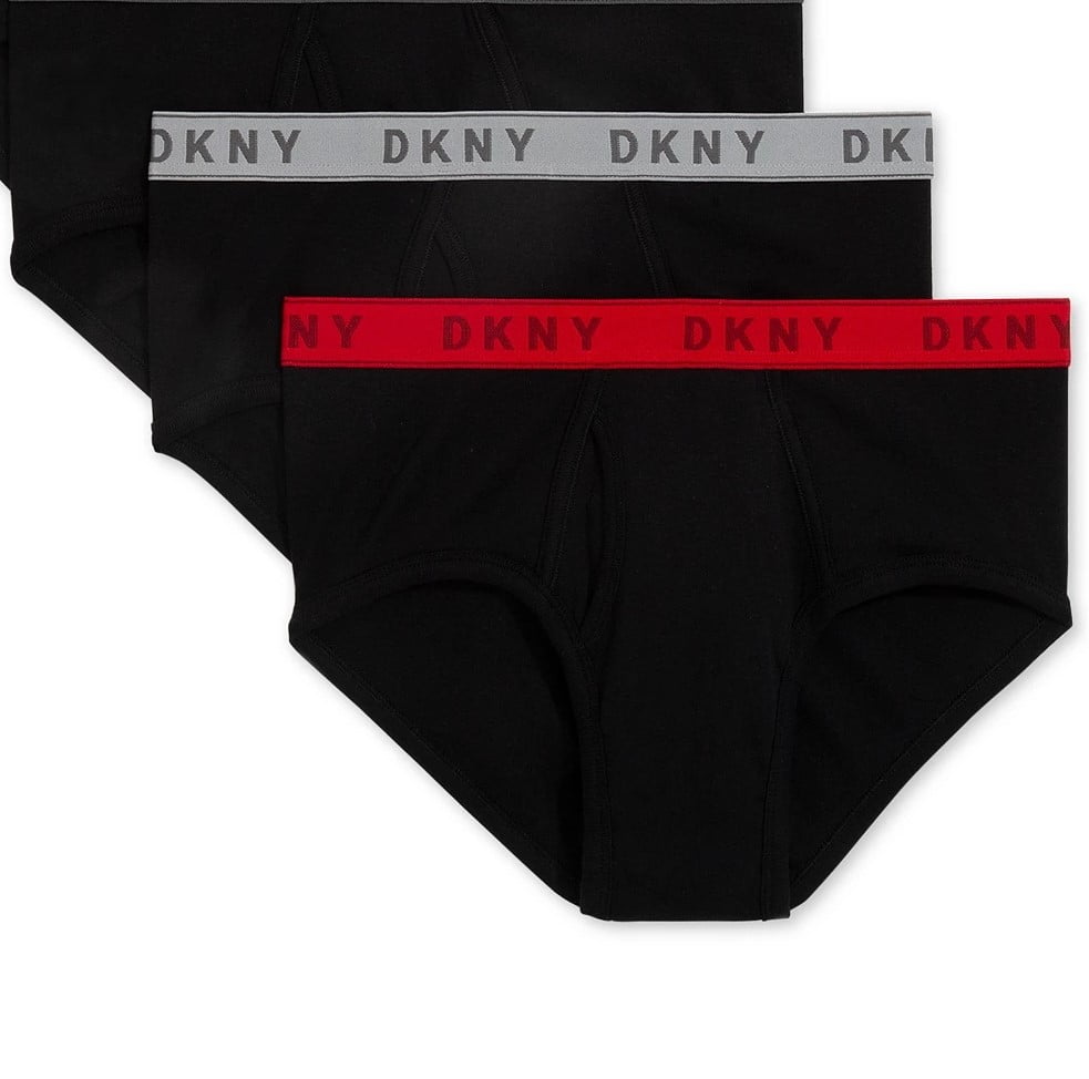 DKNY Mens 4 Pack Underwear Briefs 