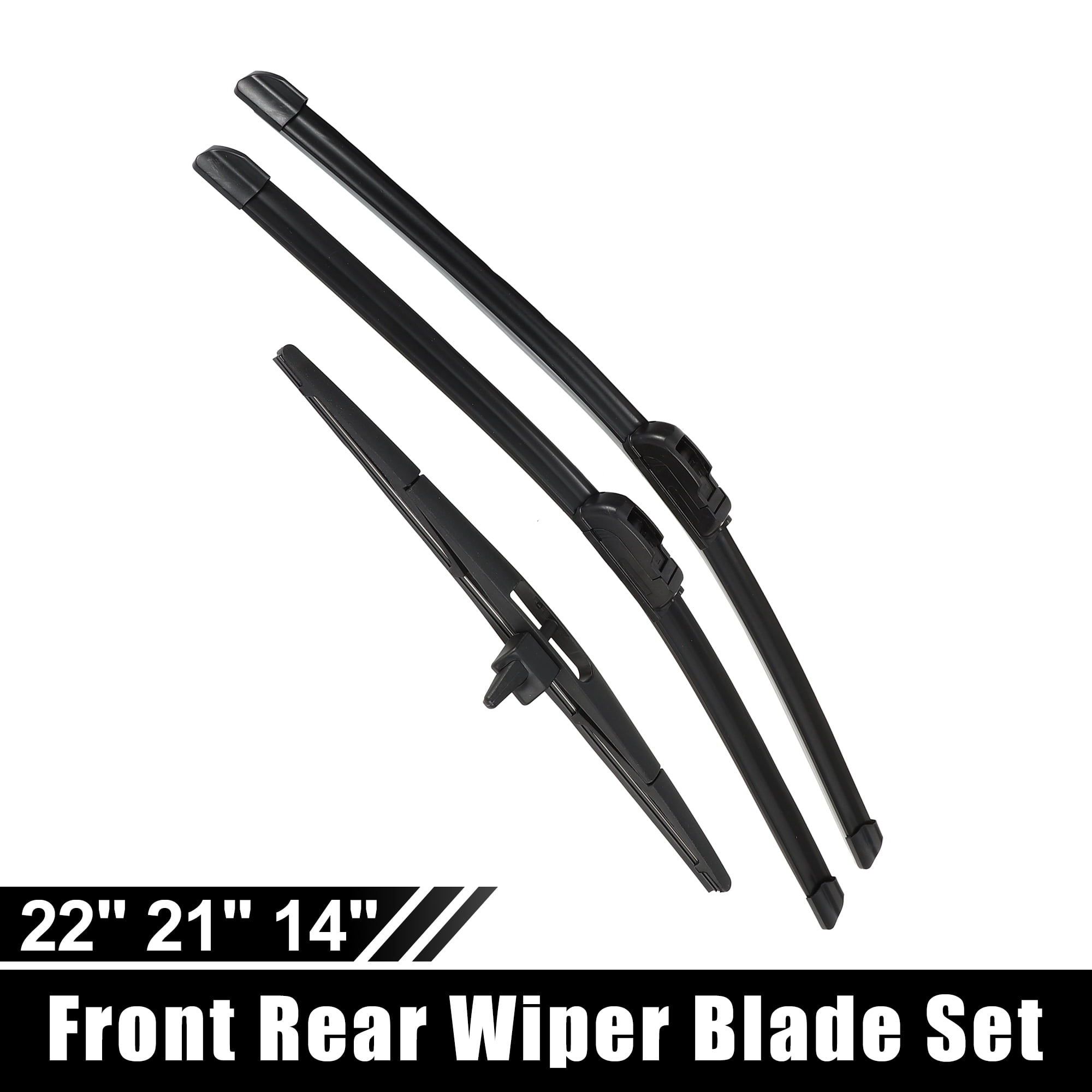 Unique Bargains 22 Inch Front Rear Windshield Wiper Blade Set for Honda Pilot 2009 2015