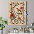 thumbnail image 4 of Qisvanset Bird Floral Canvas Wall Art 15.75x11.81 Inches, 4 of 8