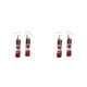thumbnail image 1 of Pendientes de gota Minnieouse colgantes de botellas de cristal con flores a la moda Rojo 2piezas, 1 of 1