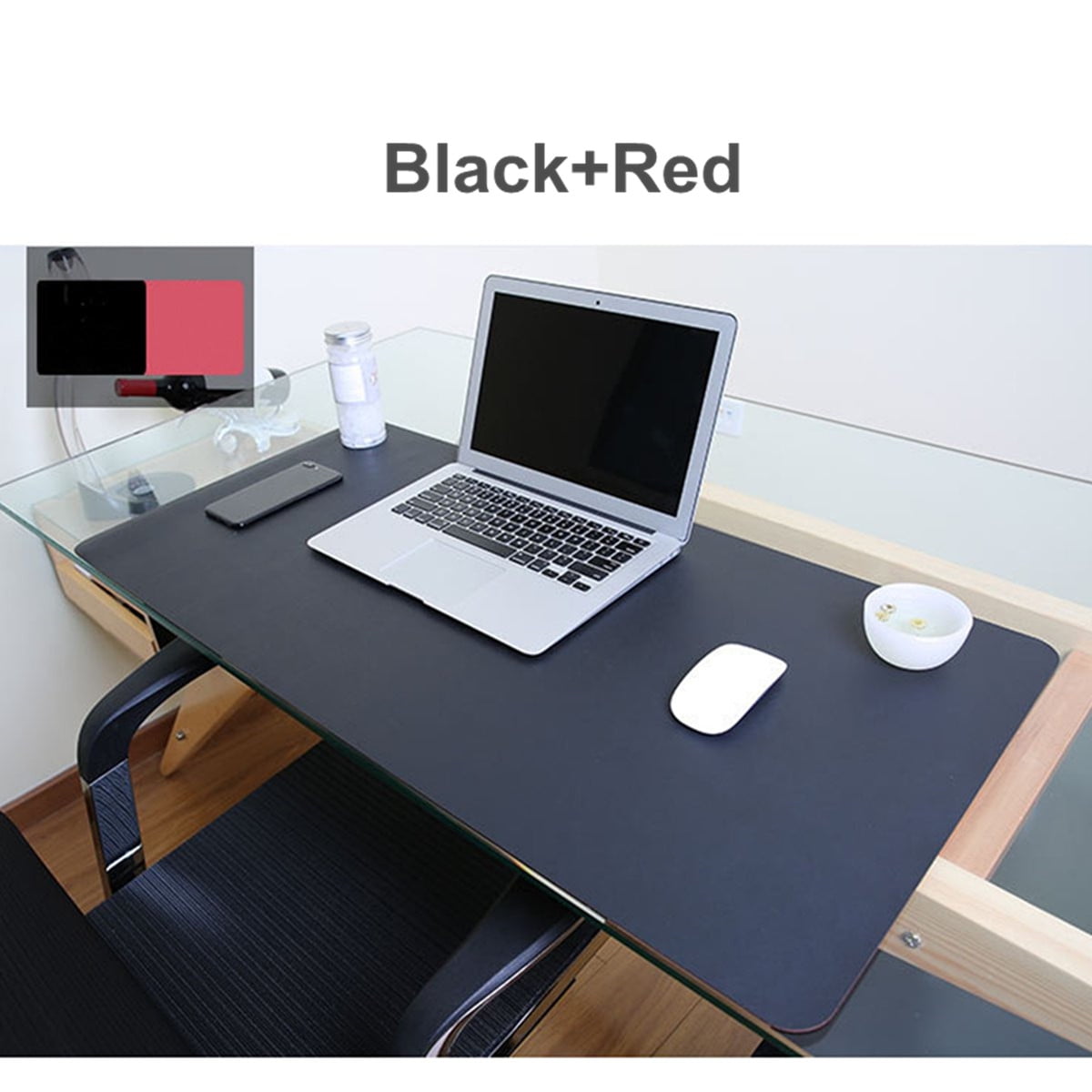 31 X16 Both Sides Extended Pu Leather Mouse Pad Office