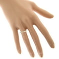 thumbnail image 3 of Thin 14K Womens Yellow 0.7 Ctw Natural Diamond Band For Her (Yellow Gold Size 5.5), 3 of 3
