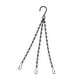 thumbnail image 2 of Cadena para macetas, jaula para pájaros, colgador estable para plantas, farolillos para jardín Negro, 2 of 9